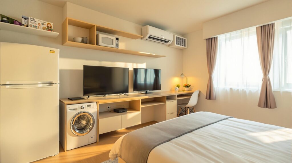 京都産業大学の学生向け家具家電付き賃貸のメリット